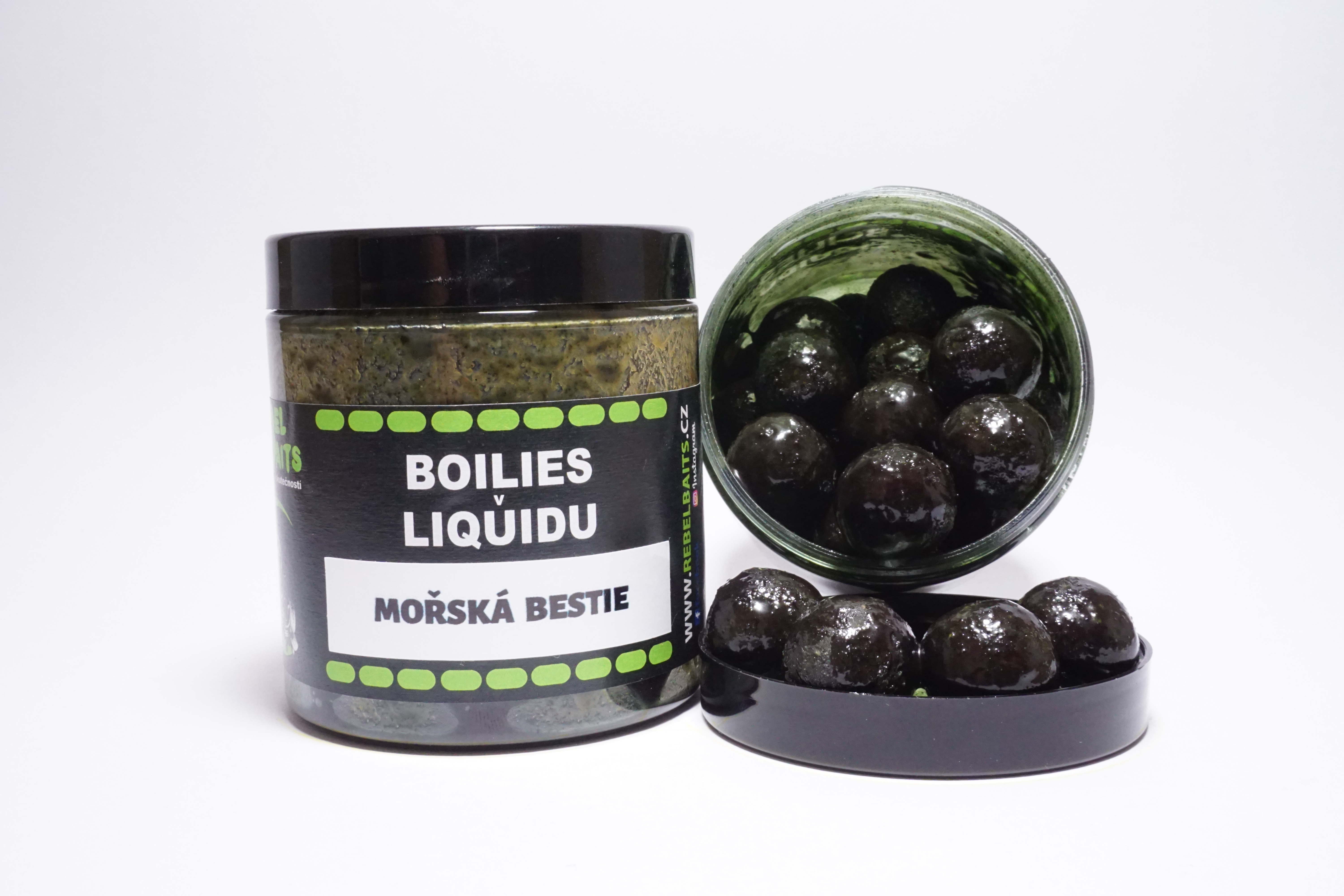 Boilies v liquidu Mořská Bestie 250 ml (24 mm)